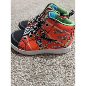 Skechers Dr Seuss Green Eggs And Ham High Top Skater Sneakers Toddler sz 10